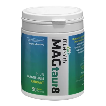 MAGtaur8 ITL Health - puur magnesium tauraat kopen | vitsenmins.nl