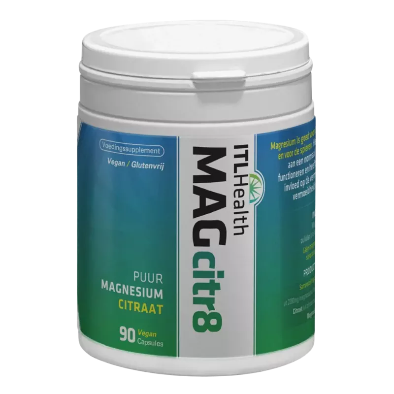 MAGcitr8 ITL Health - Puur Magnesium Citraat | vitsenmins.nl