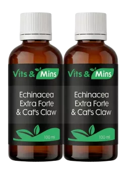 Echinacea Druppels Extra Forte + Cat's Claw | Vits & Mins