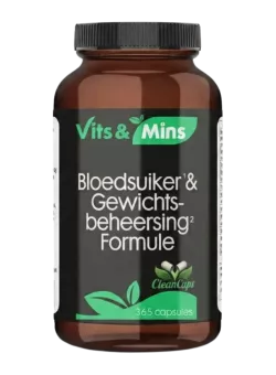 Bloedsuiker & Gewichtsbeheersing Formule kopen | Vits & Mins