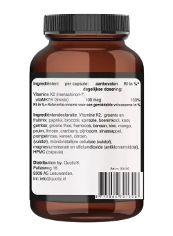 Vitamine K2 100 mcg met vitaMK7® kopen | Vits & Mins