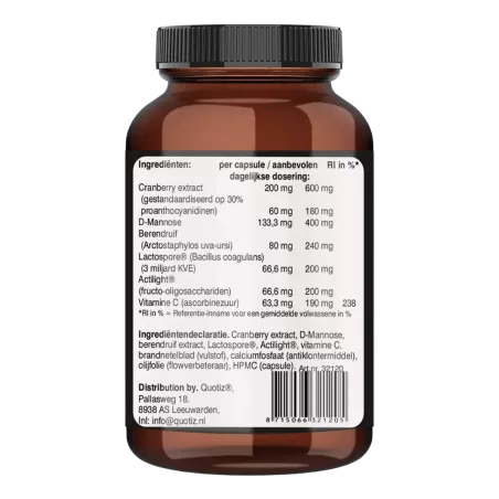 Cranberry & D-mannose kopen | Vits & Mins