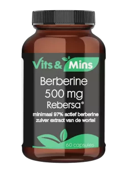 Berberine 500mg kopen | Vits & Mins