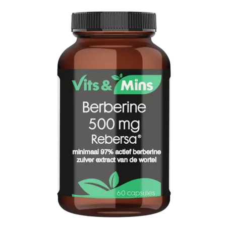 Berberine 500mg kopen | Vits & Mins