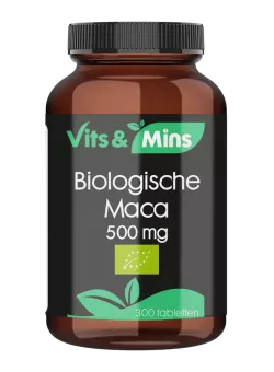 Biologische Maca 500 mg kopen | Vits & Mins