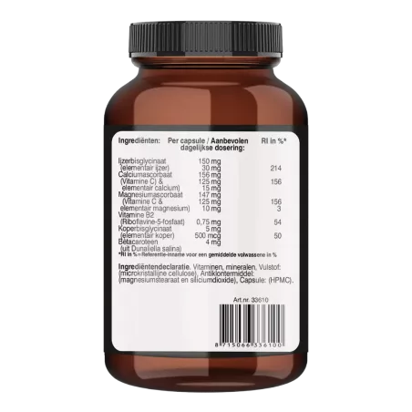IJzer Bisglycinaat 30 mg kopen | Vits & Mins
