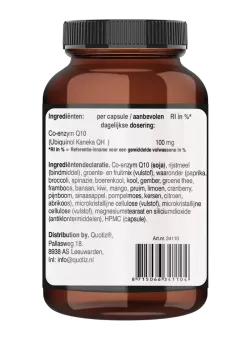 Ubiquinol Q10 100mg Kaneka QH kopen | Vits & Mins