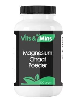 Magnesium Citraat Poeder kopen | Vits & Mins