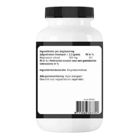Magnesium Citraat Poeder kopen | Vits & Mins