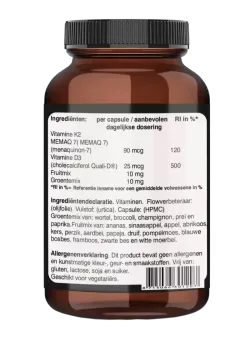 Vitamine K2 D3 met MenaQ7® kopen | Vits & Mins