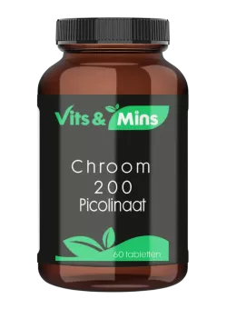 Chroom 200mcg picolinaat kopen | Vits & Mins