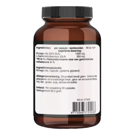Borageolie GLA 300mg kopen | Vits & Mins
