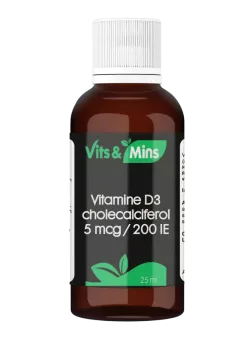 Vitamine D3 druppels 5 mcg kopen | Vits & Mins