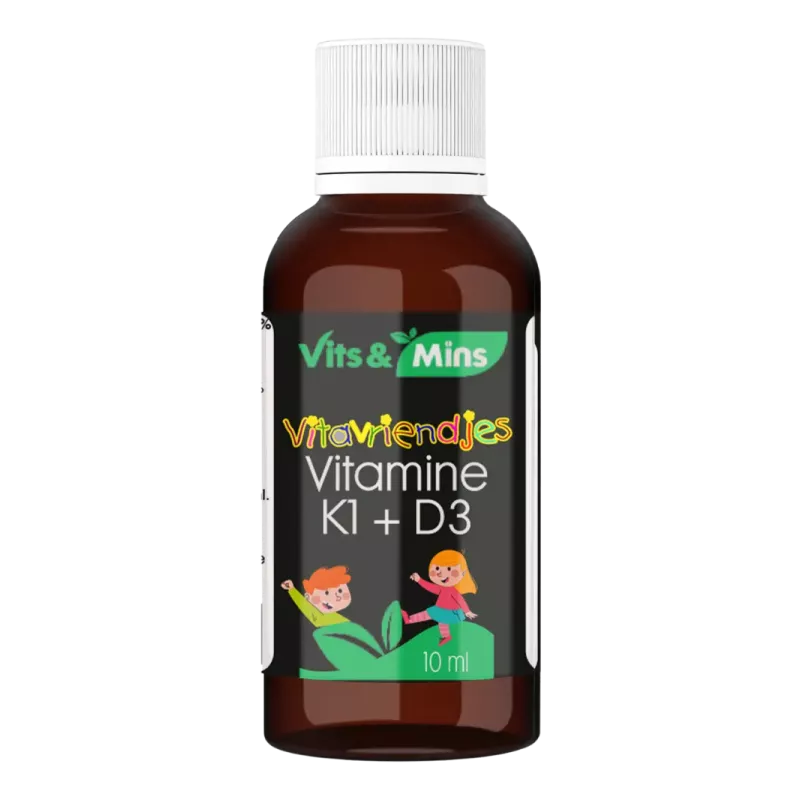 Vitavriendjes Vitamine K1 + D3 druppels kopen | Vits & Mins