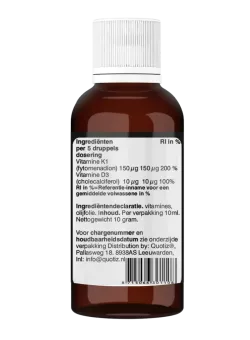 Vitavriendjes Vitamine K1 + D3 druppels kopen | Vits & Mins