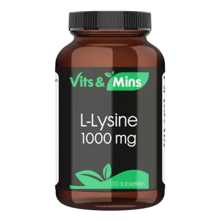 L-Lysine 1000mg kopen | Vits & Mins