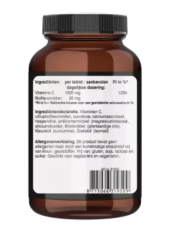 Vitamine C 1000 mg Zuigtablet kopen | Vits & Mins