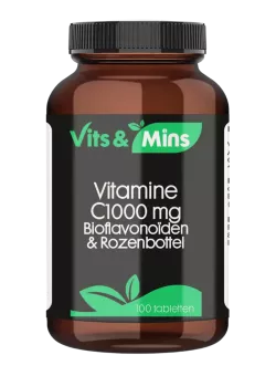 Vitamine C 1000 mg met bioflavonoïden kopen | Vits & Mins