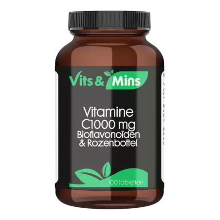 Vitamine C 1000 mg met bioflavonoïden kopen | Vits & Mins