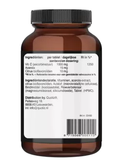 Vitamine C 1000 mg met bioflavonoïden kopen | Vits & Mins