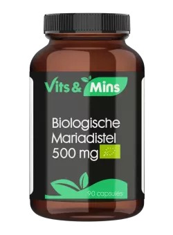 Biologische Mariadistel 500mg kopen | Vits & Mins
