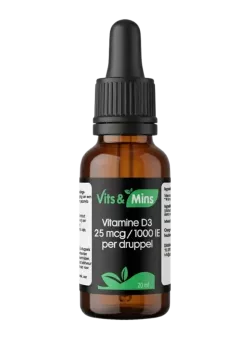 Vitamine D3 druppels 1000 IE kopen | Vits & Mins