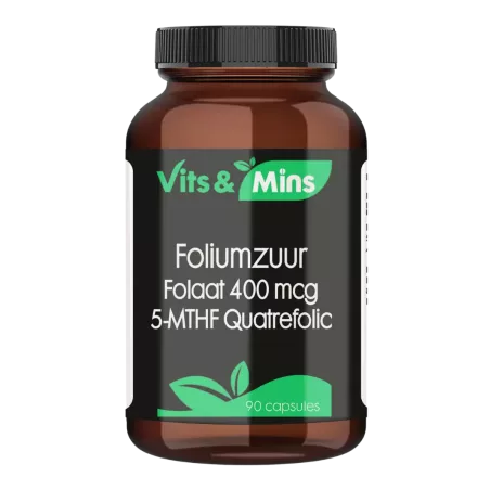Folaat 400 mcg met Quatrefolic® kopen | Vits & Mins
