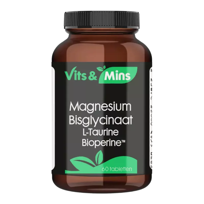 Magnesium Bisglycinaat 125mg + BioPerine® kopen | Vits & Mins