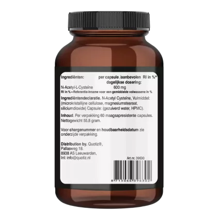 NAC 600mg kopen | Vits & Mins