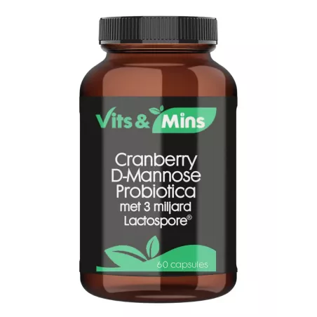 Cranberry D-mannose Probiotica kopen | Vits & Mins