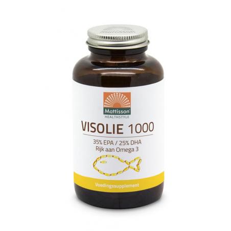 Mattisson Omega 3 visolie 35 EPA 25 DHA 1000mg