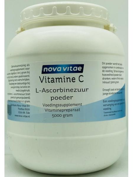 Nova Vitae Vitamine C ascorbinezuur poeder