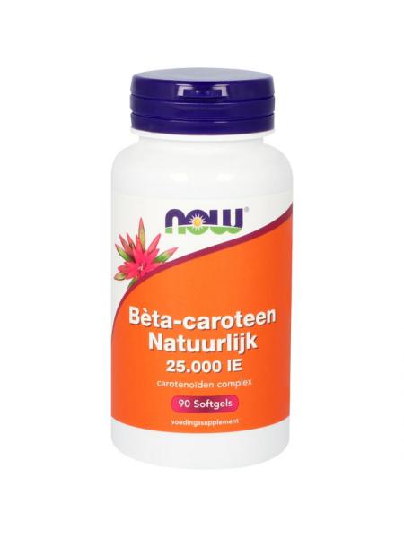NOW Beta caroteen natuurlijk