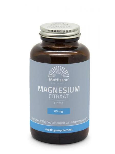 Mattisson Active magnesium citraat 400mg