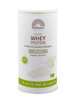 Mattisson Wei Whey proteine naturel 80% bio