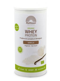 Mattisson Wei whey proteine vanille 80% bio