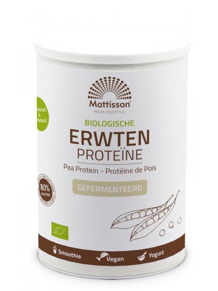 Mattisson Vegan erwten proteine 80% bio