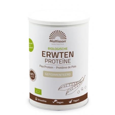 Mattisson Vegan erwten proteine 80% bio