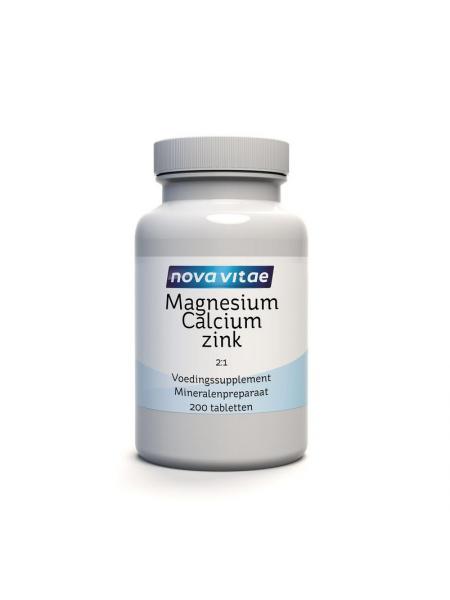 Nova Vitae Magnesium calcium 2:1 zink D3