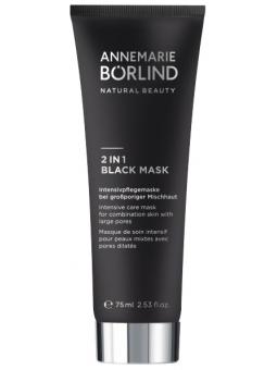 Borlind Masker skin & pore black 2-in-1