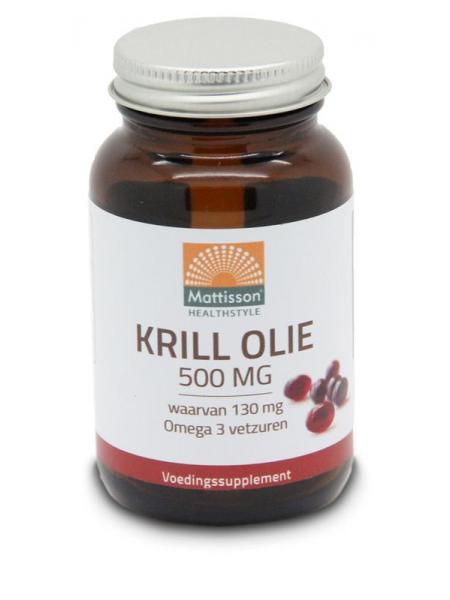 Mattisson Krill olie omega 3 500mg