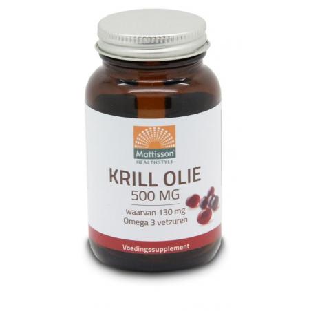 Mattisson Krill olie omega 3 500mg