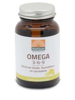 Mattisson Omega 3 6 9 vis teunisbloem lijnzaad