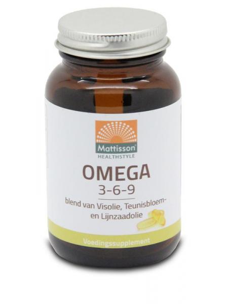 Mattisson Omega 3 6 9 vis teunisbloem lijnzaad
