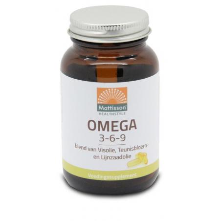 Mattisson Omega 3 6 9 vis teunisbloem lijnzaad