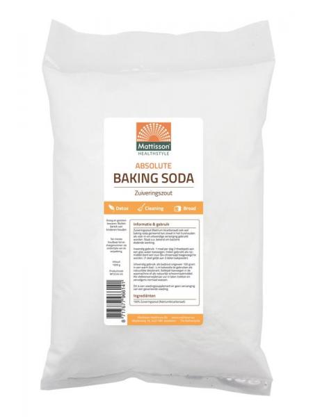 Mattisson Baking soda zuiveringszout natriumbicarbonaat