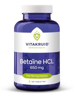 Vitakruid Betaine HCL 650 mg & pepsine 160 mg