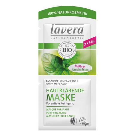 Lavera Purifying masker masque purifiant bio EN-FR-IT-DE