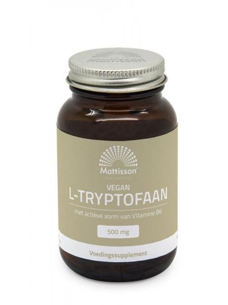 Mattisson L-Tryptofaan 500mg met B6