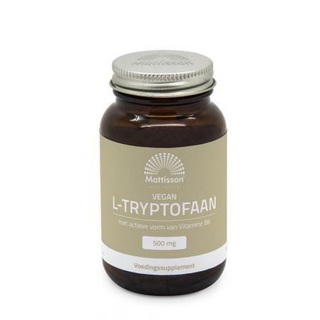 Mattisson L-Tryptofaan 500mg met B6